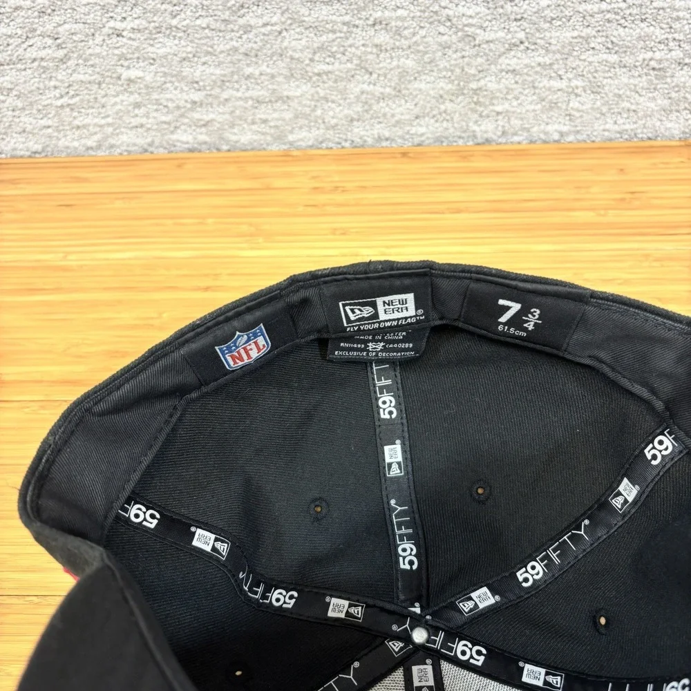 San Francisco 49ers New Era 59fifty Breast Cancer Awareness Hat Fitted Sz 7 3/4